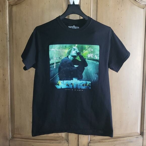 Justin Beiber 2022 Justice Tour Short Sleeve T-Shirt - Picture 1 of 6